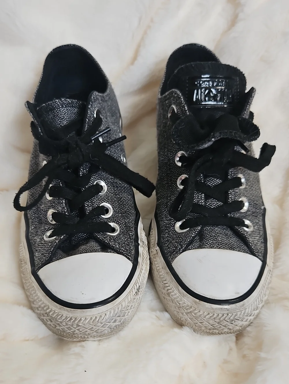 Converse Chuck Taylor All Star Double Tongue Low Top Sneakers Women's 7